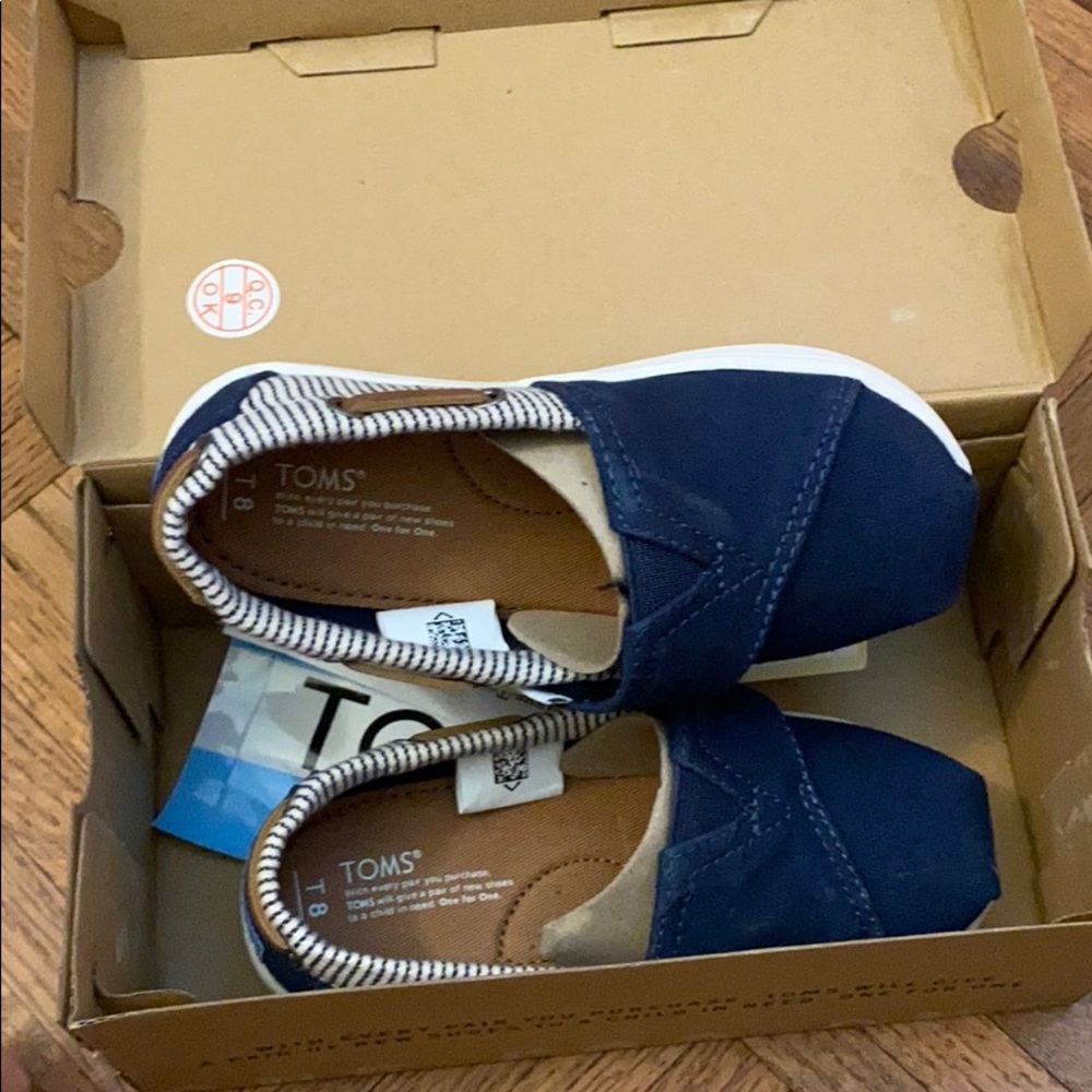 Tiny TOMS Boys Bimini Shoes